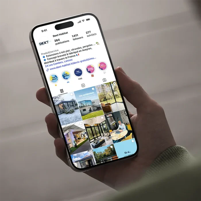 Dext Habitat Rodez, community management réseaux-sociaux, à Rodez, en Aveyron